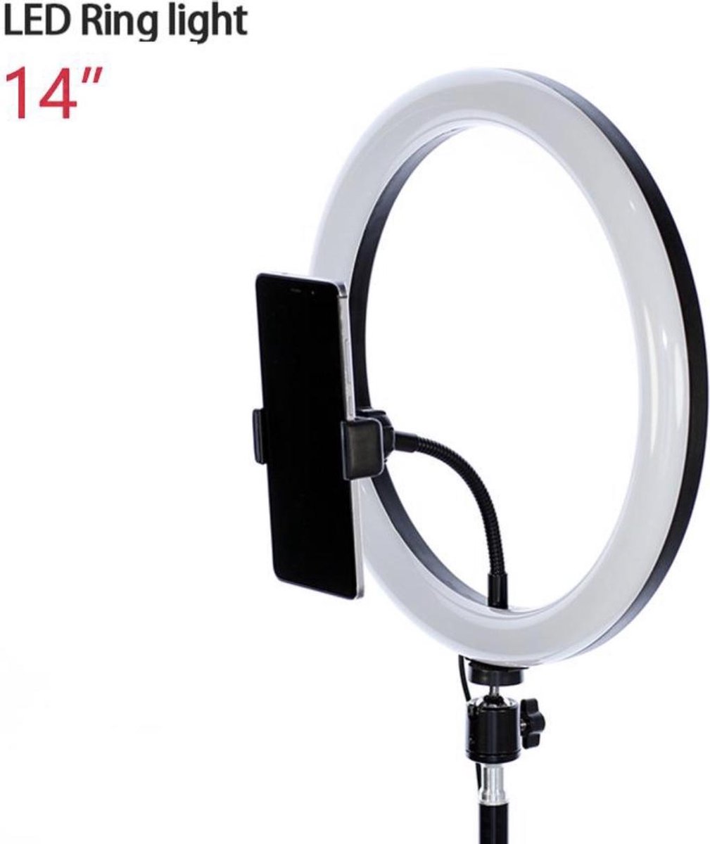 KobraTech Selfie Light Ring MiLite Phone Ring Light iPhone & Android Compatible with Remote Shutter 